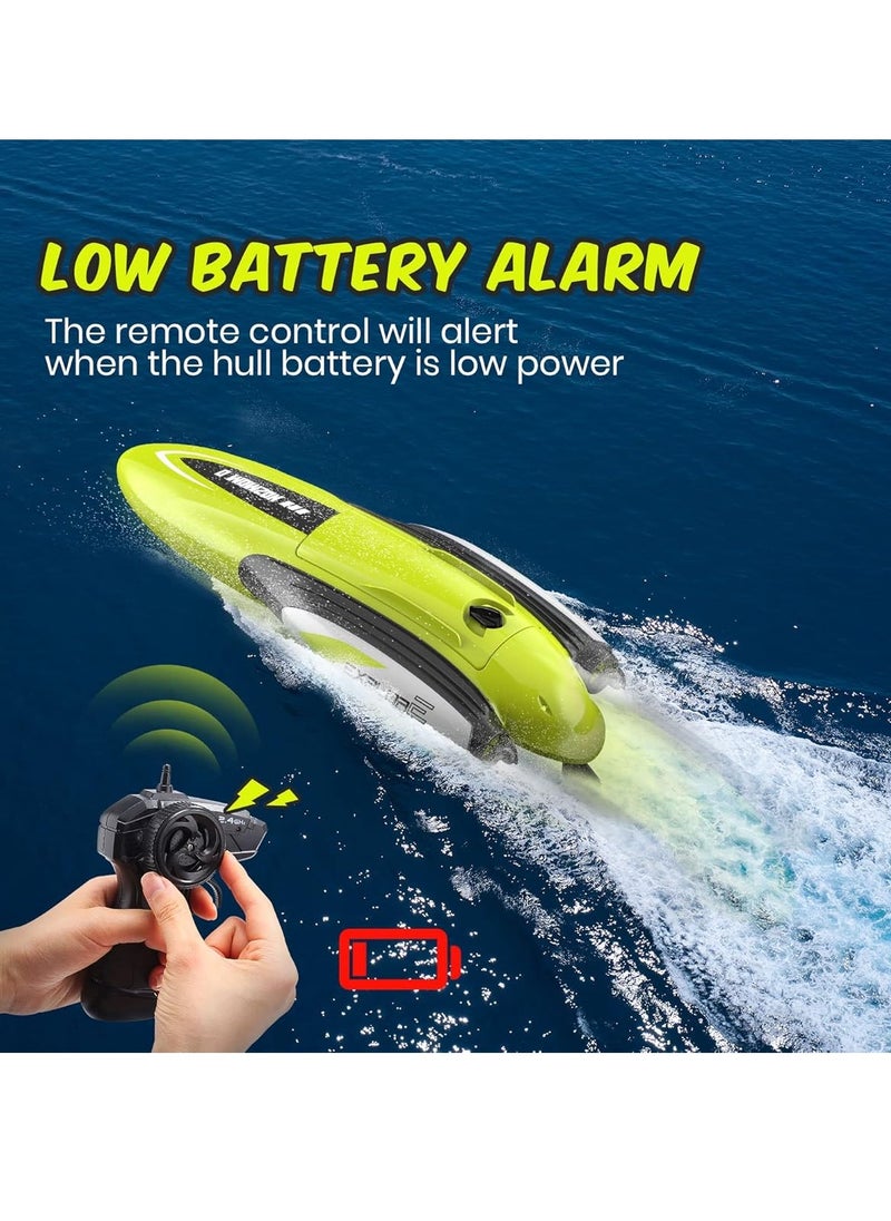 RC Remote Control Submarine, Waterproof Electric Racing Boat