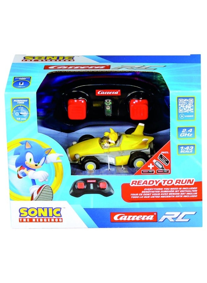 Carrera Sonic the Hedgehog Team Tails Racing RC Car (1:43)