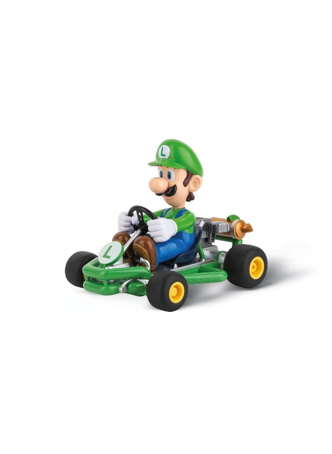 Carrera Mario Kart Pipe Kart RC Car - Luigi  (1:18)