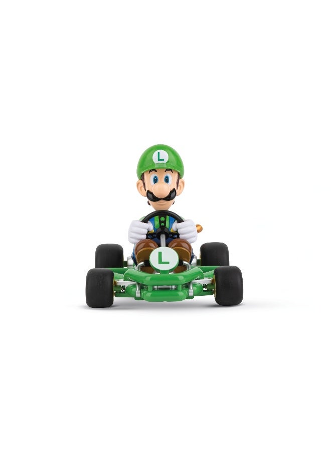 Carrera Mario Kart Pipe Kart RC Car - Luigi  (1:18)