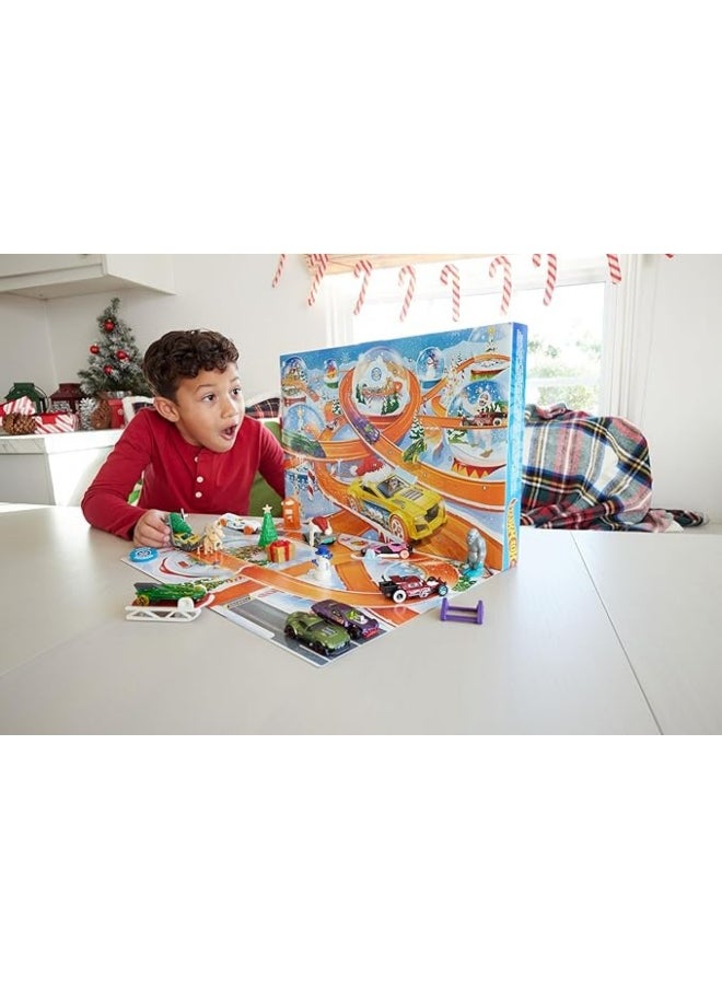 Hot Wheels Advent Calendar 2024 (24 Pieces)