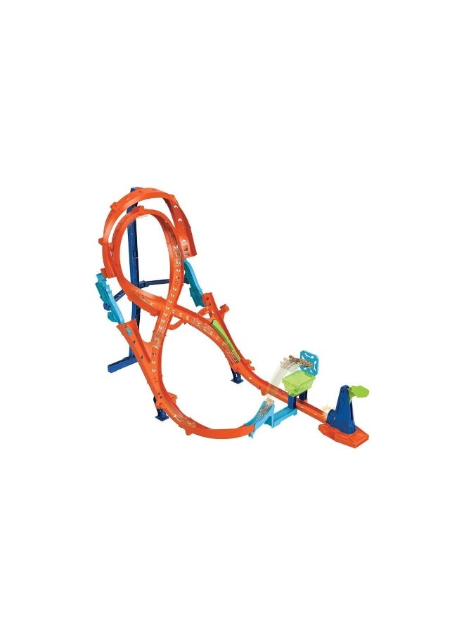 Hot Wheels Action Vertical-8 Jump Track Set