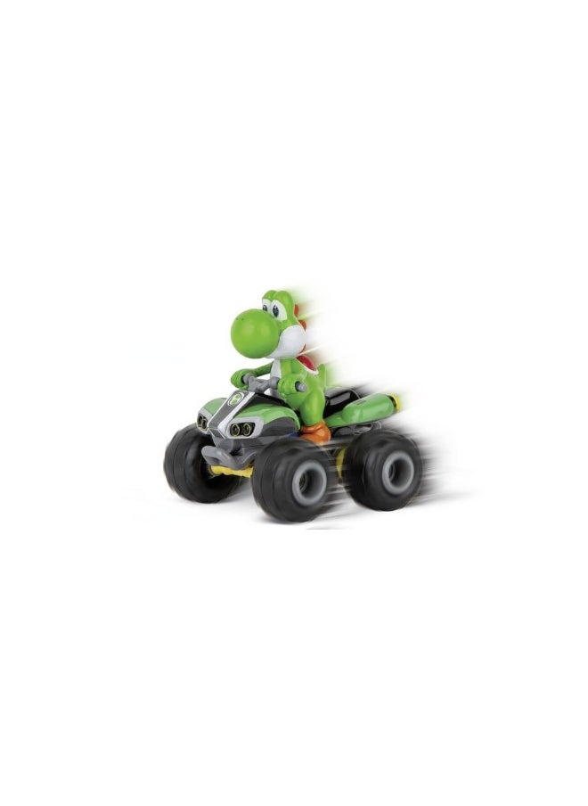 Carrera Mario Kart Pipe Kart  RC Car - Yoshi Quad (1:40)