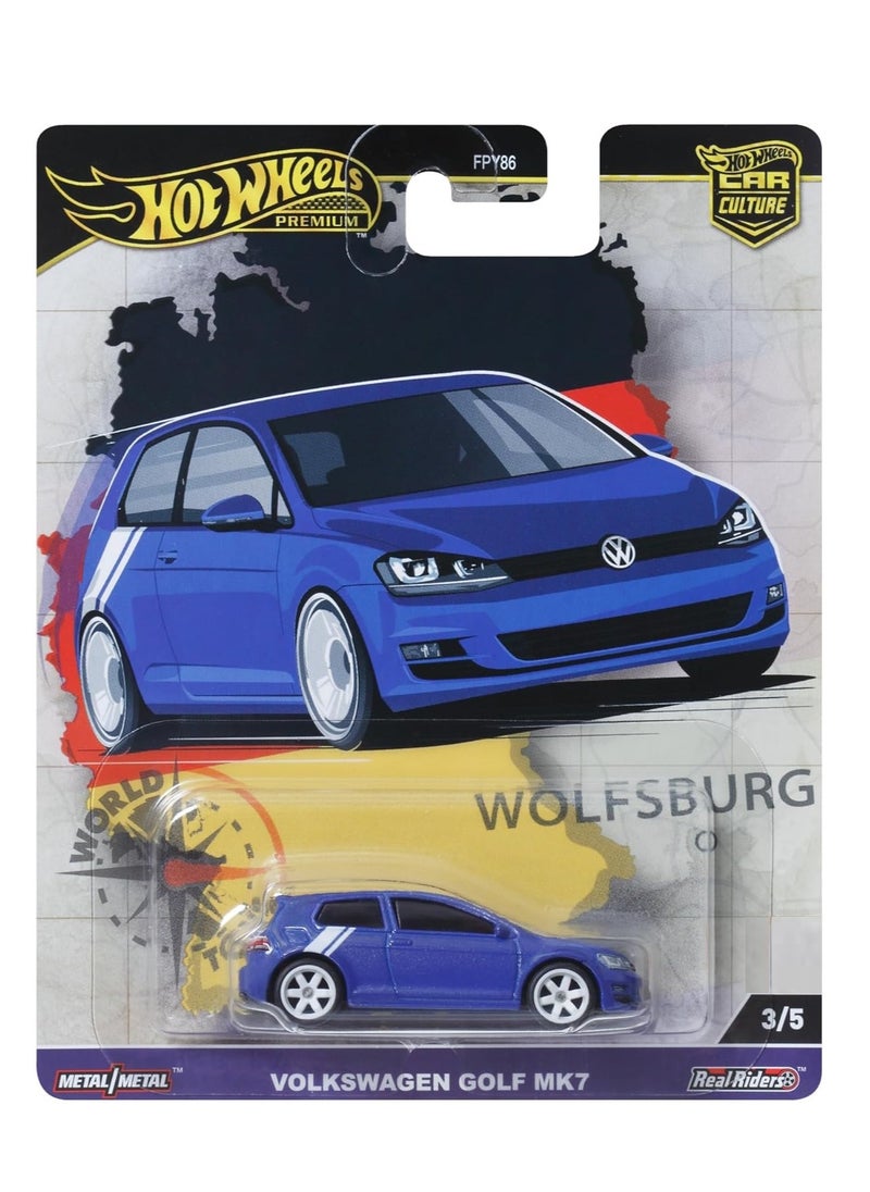 Hot Wheels Premium Car Culture - 1 Piece Only, Assorted/Styles May Vary