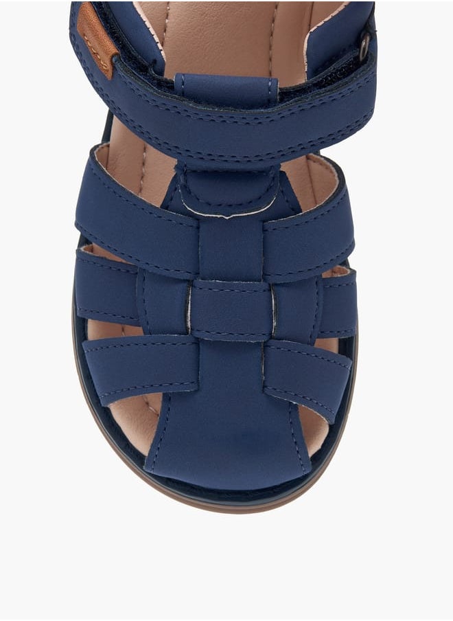 Boys Strappy Sandals With Hook And Loop Closure Ramadan Collection