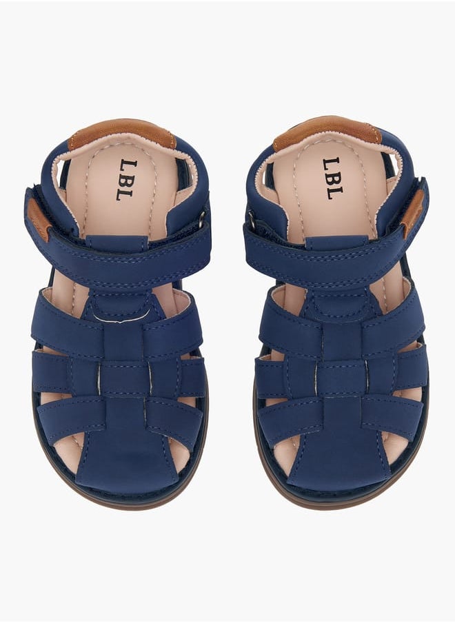 Boys Strappy Sandals With Hook And Loop Closure Ramadan Collection