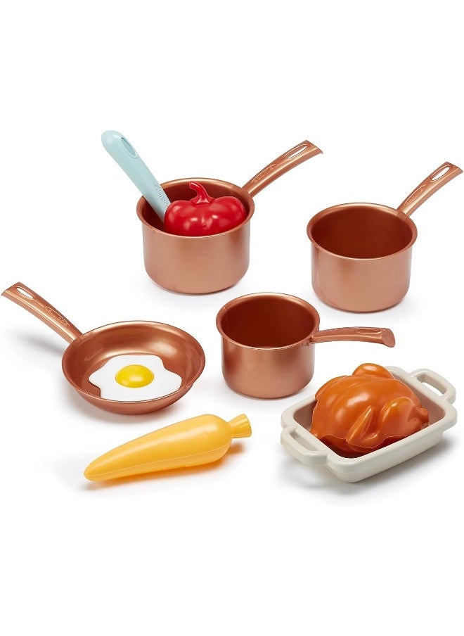 Ecoiffier Vert Azur Cooking Pots and Pan Playset (20 Pieces)