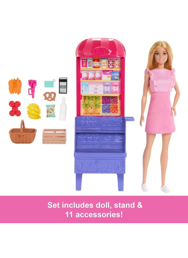 Barbie Malibu Barbie and Teresa Recipe for Friendship Malibu at the Market Doll Playset