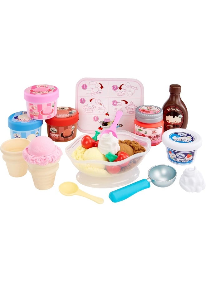 Little Tikes Creative Chefs Ice Cream Making Pretend Play Set