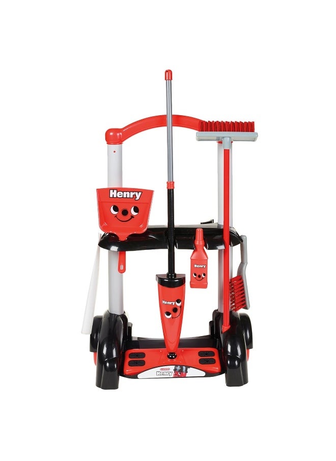 Casdon Henry Cleaning Trolley (Red/Black)