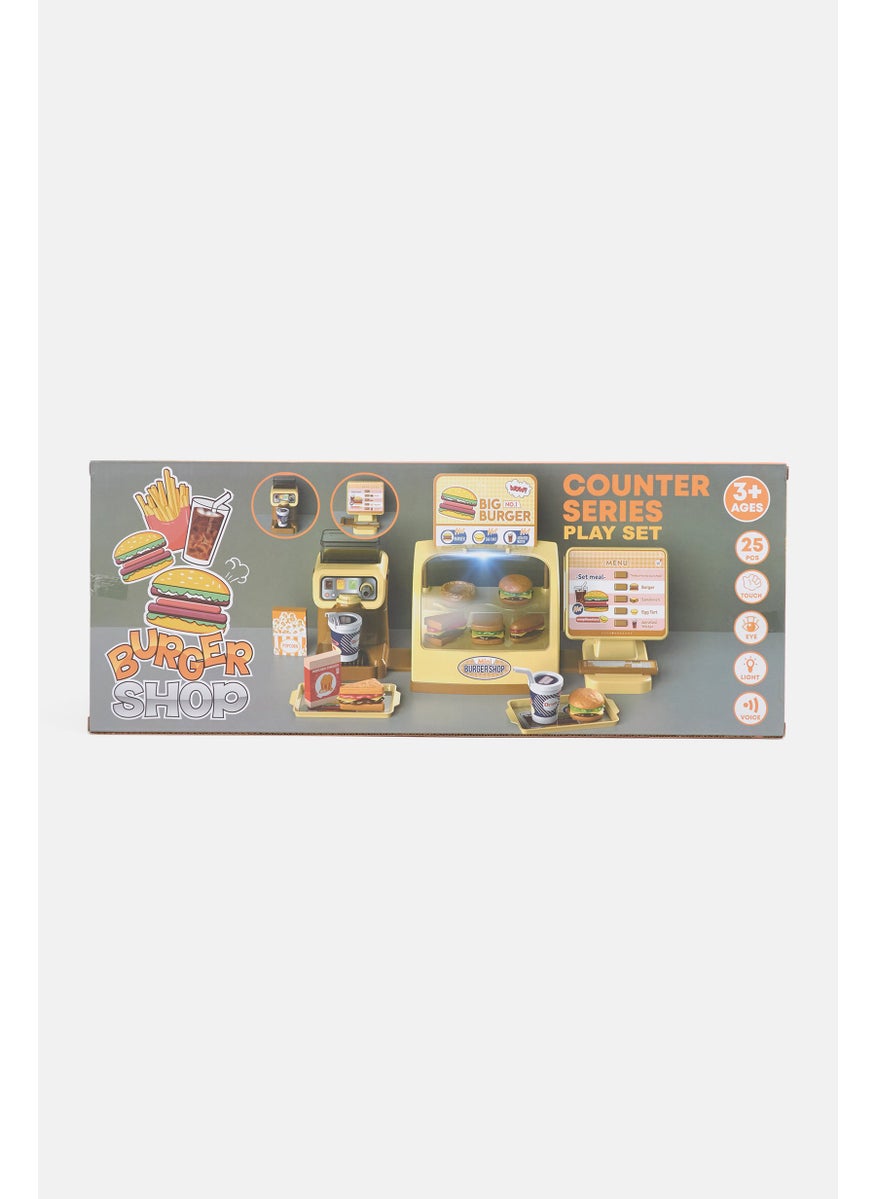 Counter Series Burger Shop, Yellow Combo