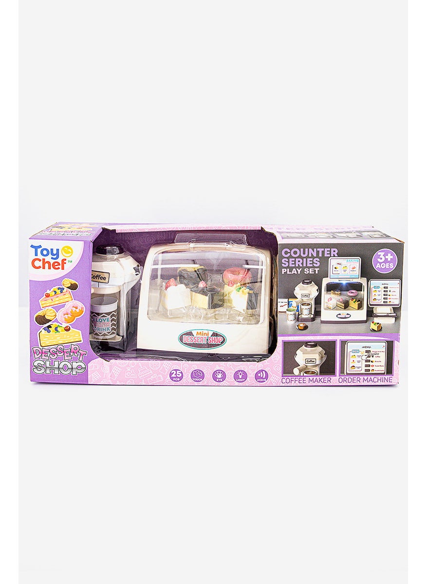 Desert Counter Shop Play Set, Beige Combo