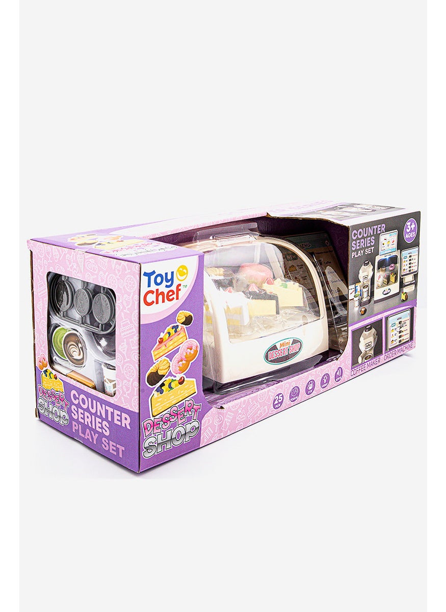 Desert Counter Shop Play Set, Beige Combo