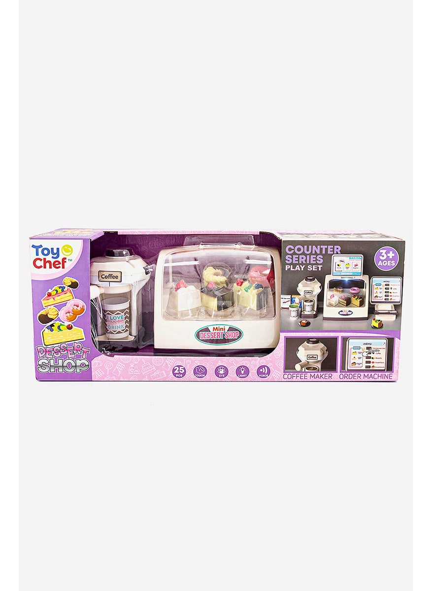 Desert Counter Shop Play Set, Beige Combo