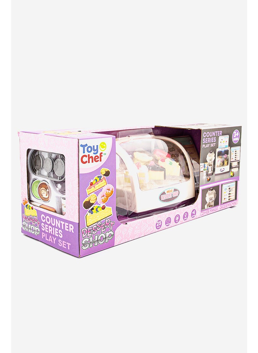 Desert Counter Shop Play Set, Beige Combo