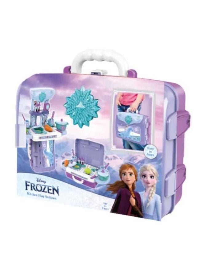 Disney Frozen Kitchen Play Suitcase Set