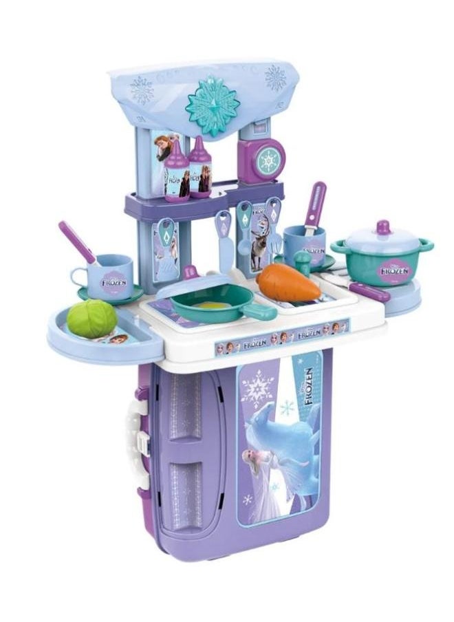 Disney Frozen Kitchen Play Suitcase Set