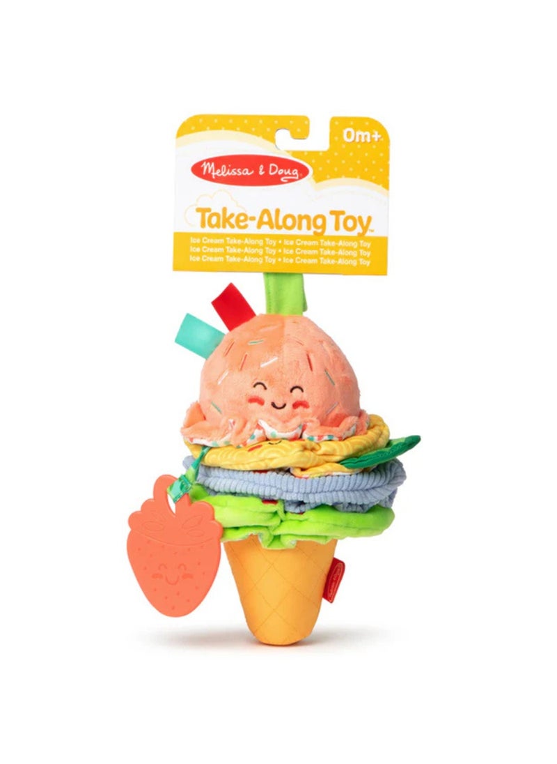 Melissa & Doug Ice Cream Take-Along Toy