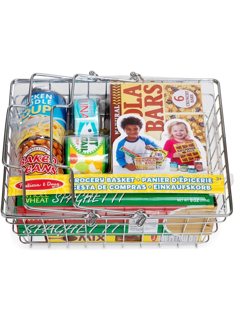 Melissa & Doug- Let's Play House! Grocery Basket