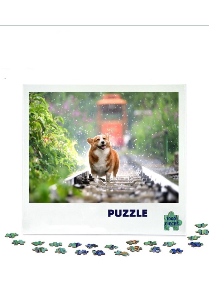 1000-Piece Colorful Scenic Puzzle - Engaging Jigsaw Challenge