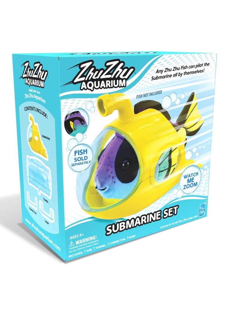 Zhuzhu Aquarium Submarine Set | ZhuZhu Pets | Aquarium Pet | Fish Pet | Gift for Kids and Adults