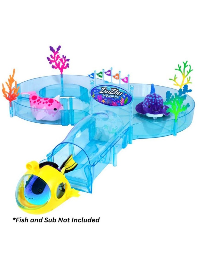 Zhuzhu Aquarium Starter Set with Fish | ZhuZhu Pets | Aquarium Pet | Fish Pet | Gift for Kids and Adults