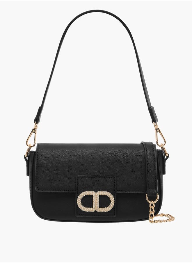 Womens Handbag With Brand Scraf On Handle Ramadan Collection