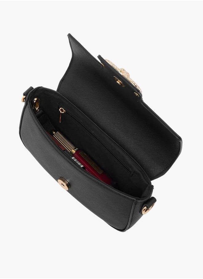 Womens Handbag With Brand Scraf On Handle Ramadan Collection
