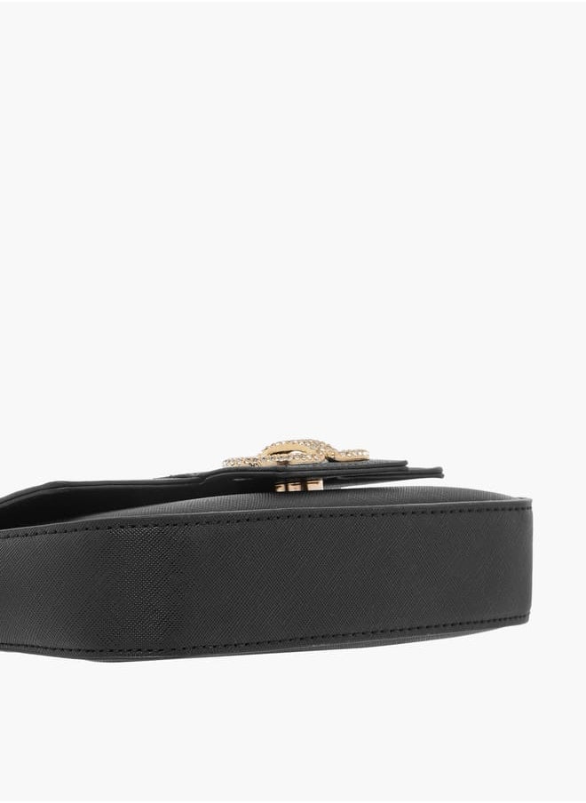 Womens Handbag With Brand Scraf On Handle Ramadan Collection
