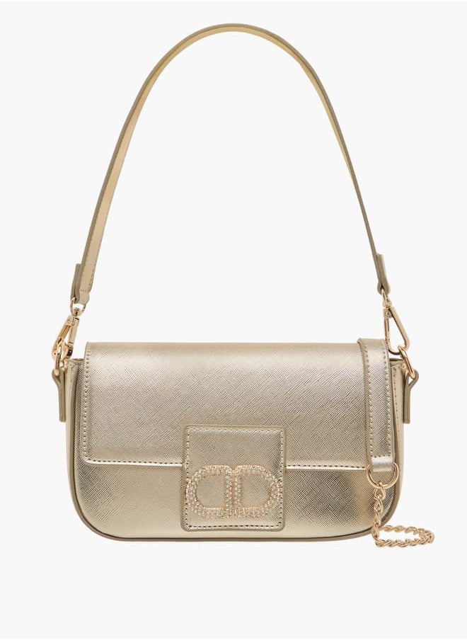 Womens Handbag With Brand Scraf On Handle Ramadan Collection