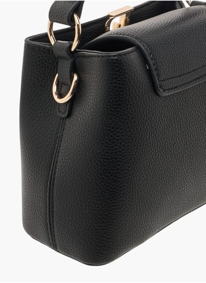 Womens Monogram Crossbody Bag With Zip Closure And Single Handle