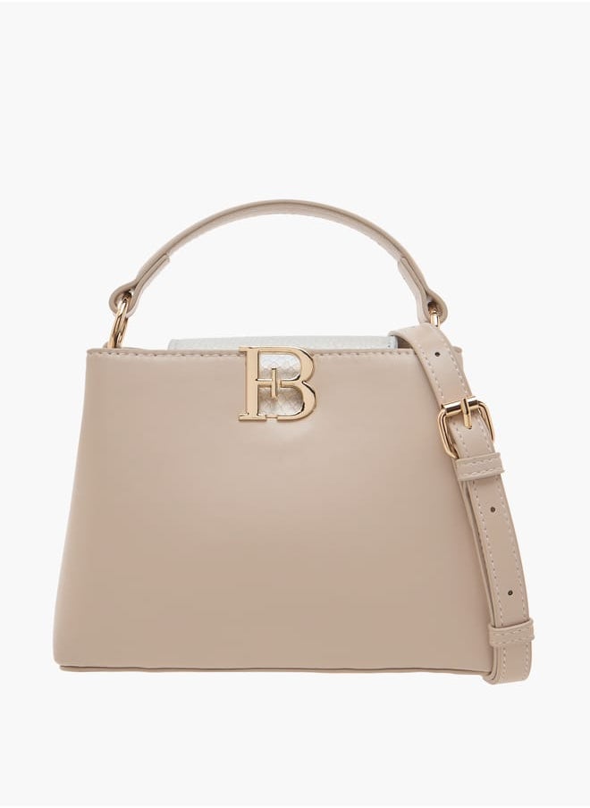 Womens Monogram Crossbody Bag With Zip Closure And Single Handle Ramadan Collection