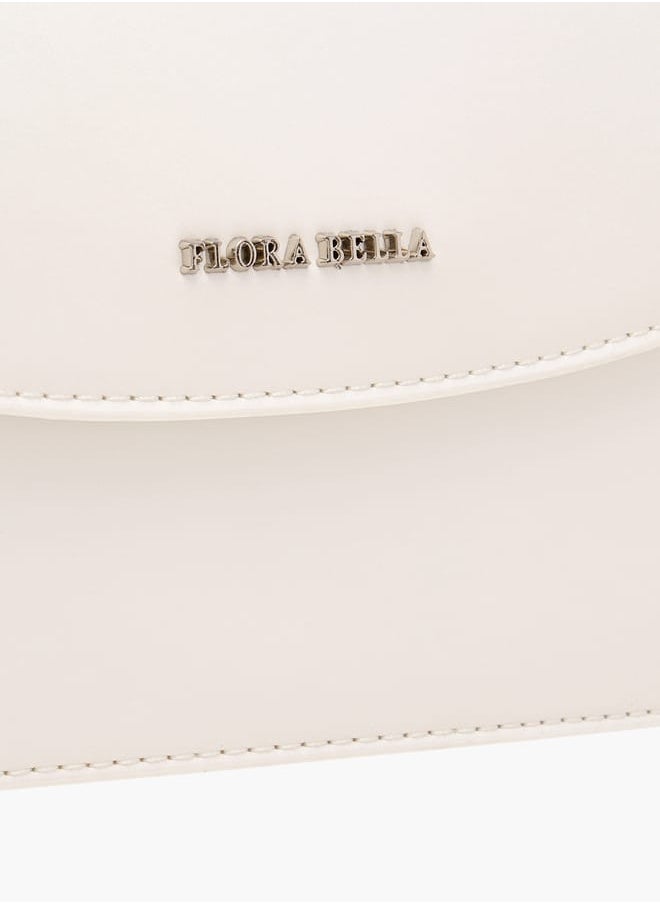 Women Solid Satchel Bag with Detachable Strap and Magnetic Closure Ramadan Collection
