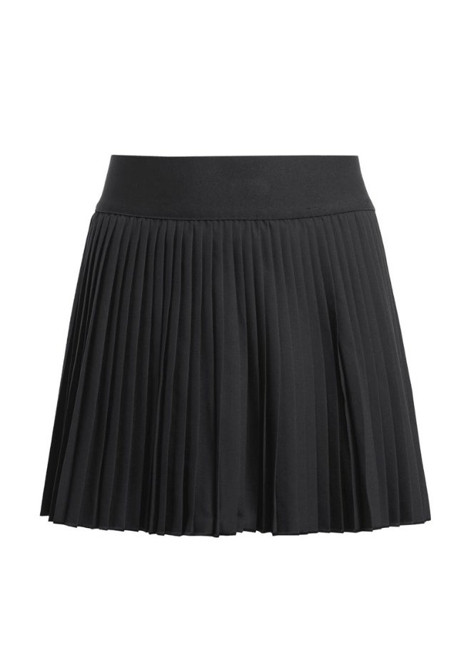 adidas G CLUB PLEAT SK Black Tennis SKIRT for Girls - 5-6Y