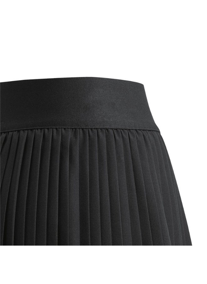 adidas G CLUB PLEAT SK Black Tennis SKIRT for Girls - 5-6Y