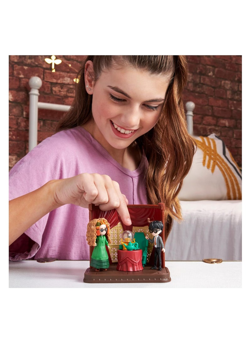 Spin Master Harry Potter- Magical Minis Hogwarts  Classroom, 2 Exclusive Figures and 6 Accessories, Kids Toys for Ages 6 and up