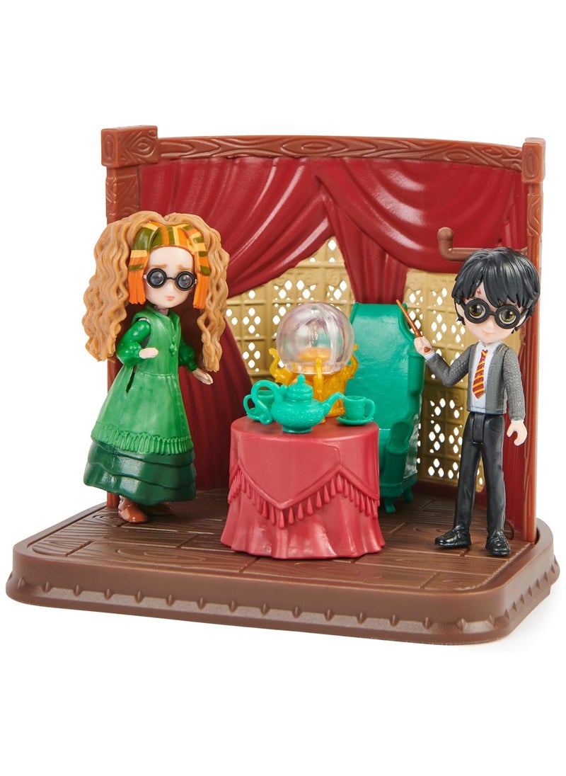 Spin Master Harry Potter- Magical Minis Hogwarts  Classroom, 2 Exclusive Figures and 6 Accessories, Kids Toys for Ages 6 and up