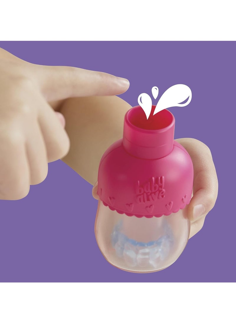 Baby Alive Shampoo Snuggle Harper Hugs Blonde Hair 11 Inch Water Baby Doll Playset