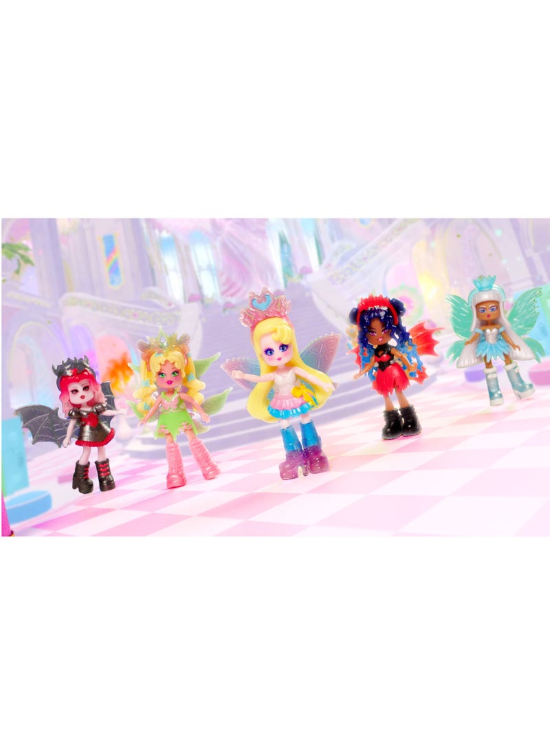 Royale High Core Deluxe Figures 3-Inches, Assorted 1 Piece (Style & Color May Vary) | Exclusive Virtual Item Code Included | Collectable Figure | Fashion Doll | For Fans, Gamers & Collectors! | Official Licensed Product