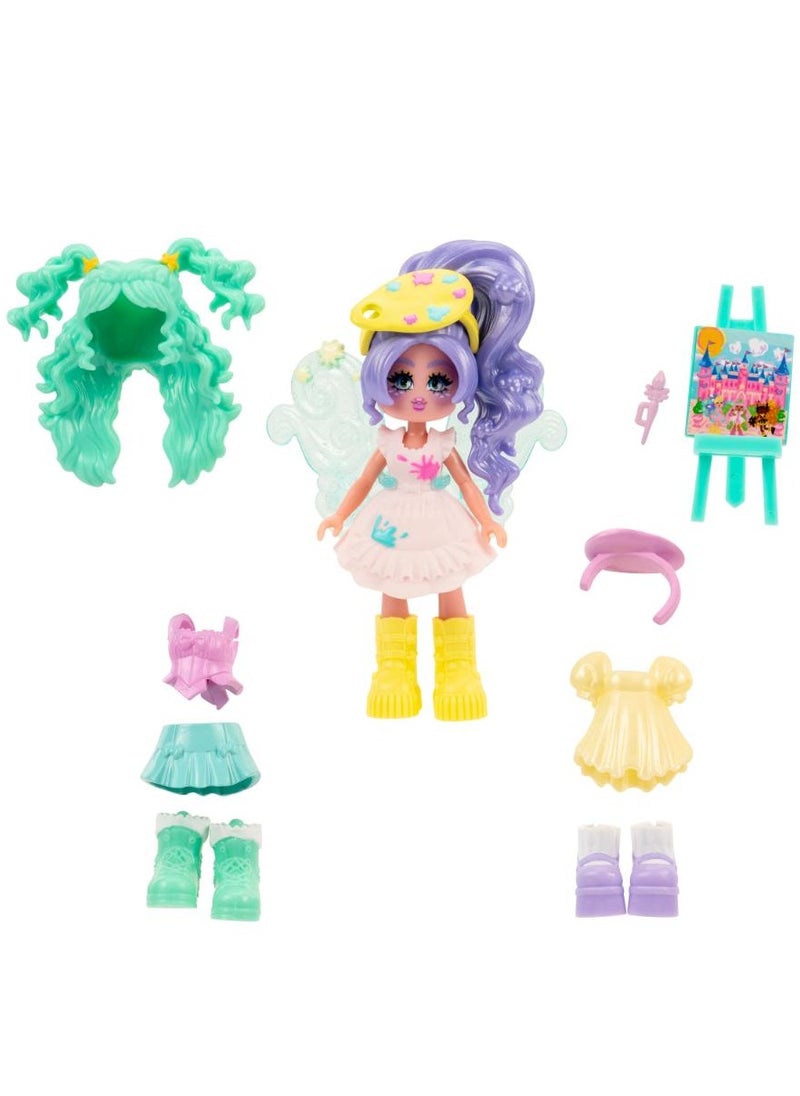 Royale High School Spirit Fashion 3-Inches, Assorted 1 Piece (Style & Color May Vary) | Exclusive Virtual Item Code Included | Collectable Figure | Fashion Doll | For Fans, Gamers & Collectors! | Official Licensed Product