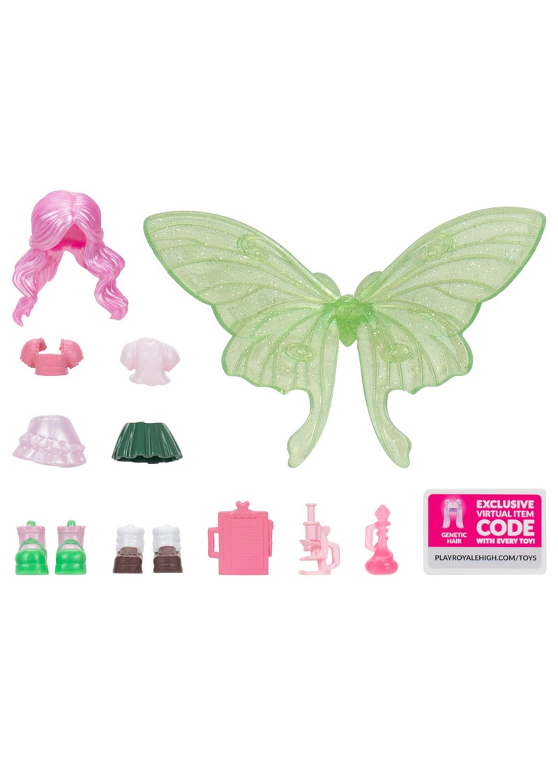 Royale High School Spirit Fashion 3-Inches, Assorted 1 Piece (Style & Color May Vary) | Exclusive Virtual Item Code Included | Collectable Figure | Fashion Doll | For Fans, Gamers & Collectors! | Official Licensed Product