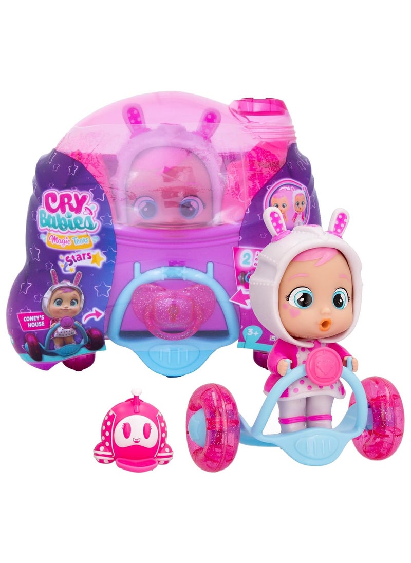 Cry Babies Stars Houses, Assorted 1 Piece (Style & Color May Vary) | Collectable Figure | Cries Real Tears