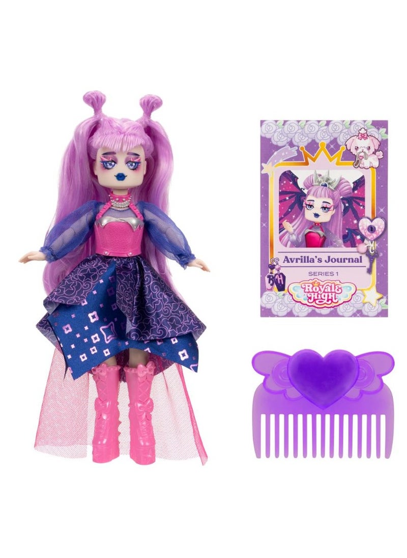 Royale High Fashion Doll + Accessories 9-Inches, Assorted 1 Piece (Style & Color May Vary) | Exclusive Virtual Item Code Included | Collectable Figure | Fashion Doll | For Fans, Gamers & Collectors! | Official Licensed Product