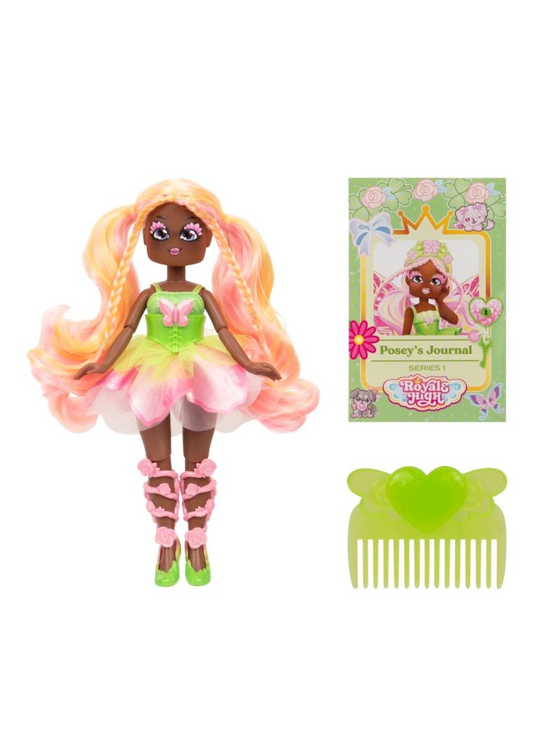 Royale High Fashion Doll + Accessories 9-Inches, Assorted 1 Piece (Style & Color May Vary) | Exclusive Virtual Item Code Included | Collectable Figure | Fashion Doll | For Fans, Gamers & Collectors! | Official Licensed Product