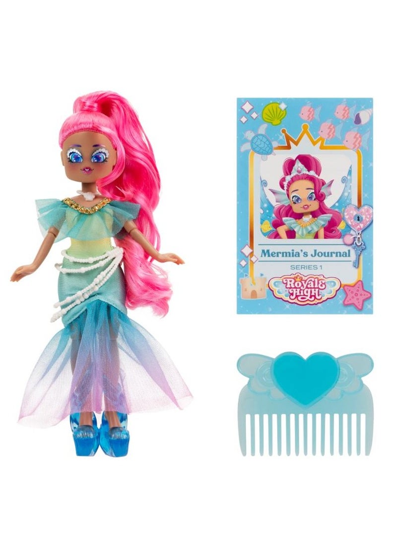 Royale High Fashion Doll + Accessories 9-Inches, Assorted 1 Piece (Style & Color May Vary) | Exclusive Virtual Item Code Included | Collectable Figure | Fashion Doll | For Fans, Gamers & Collectors! | Official Licensed Product