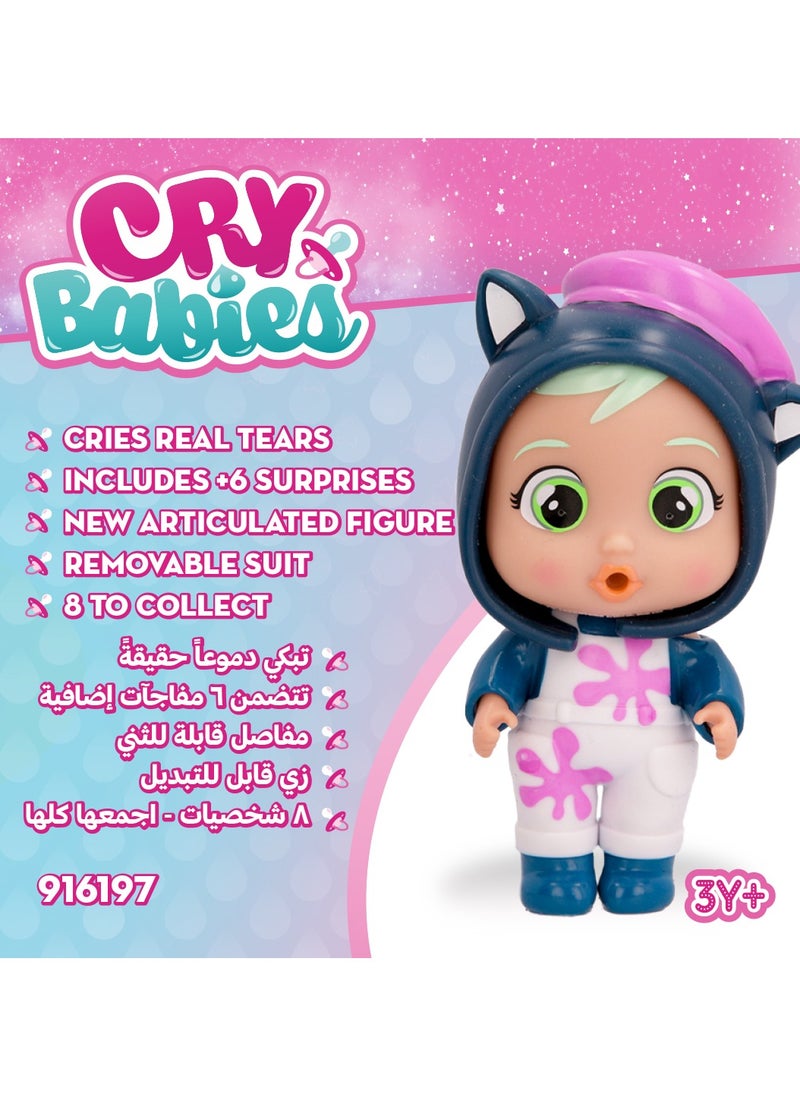 Cry Babies Stars Talent Baby, Assorted 1 Piece (Style & Color May Vary) | Collectable Figure | Cries Real Tears | Surprise Accessories