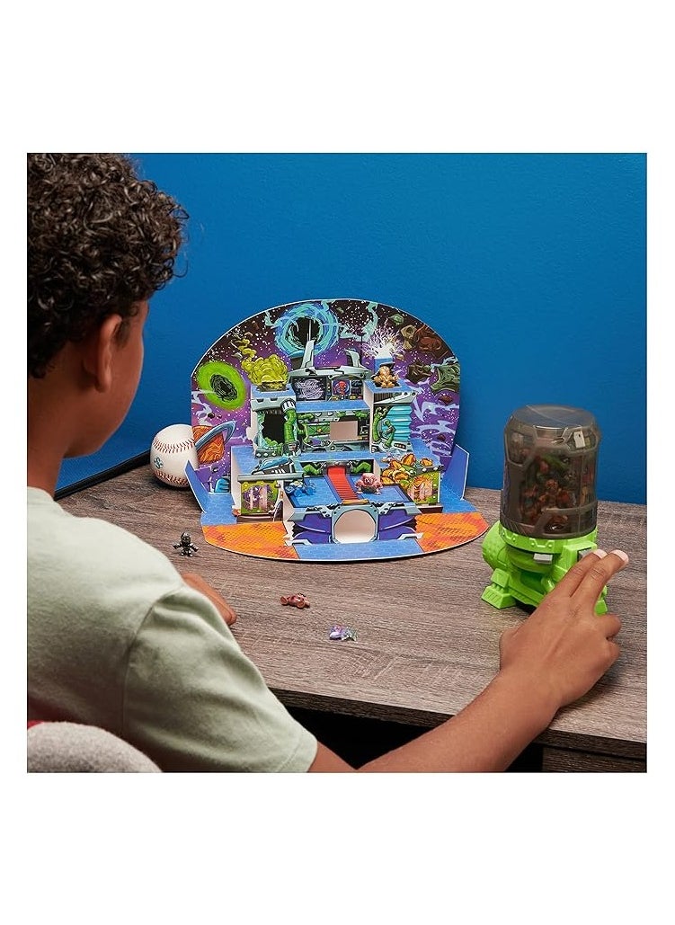 Spin Master- Million Warriors Battle Pack with 35 Collectible Figures, Launcher and Playset (Styles May Vary), Surprise Kids Toys for Boys and Girls Ages 5 and Up