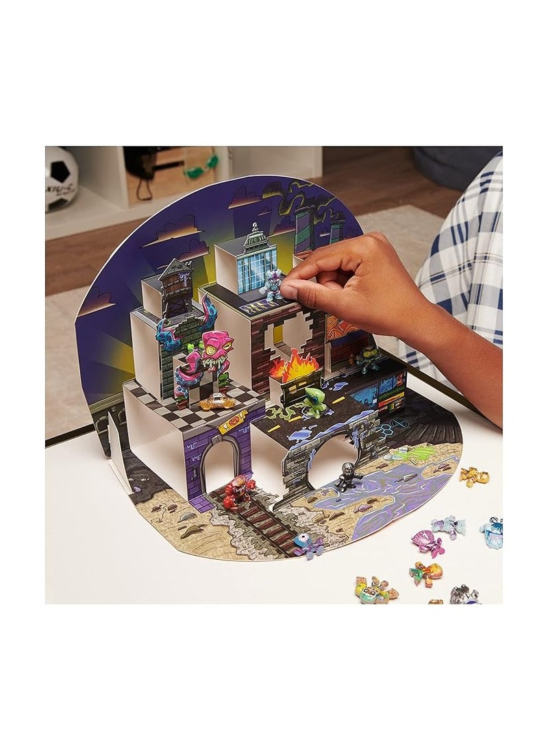 Spin Master- Million Warriors Battle Pack with 35 Collectible Figures, Launcher and Playset (Styles May Vary), Surprise Kids Toys for Boys and Girls Ages 5 and Up
