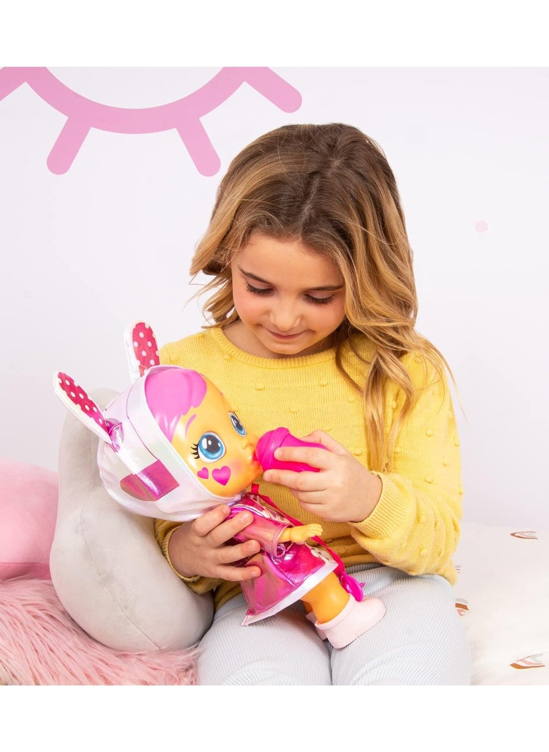 Cry Babies Stars Coney, Battery Operated | Interactive Doll | Makes 10+ Realistic Baby Sounds | Cries Real Tears | Nurturing and Imaginative Play | Sensory Development