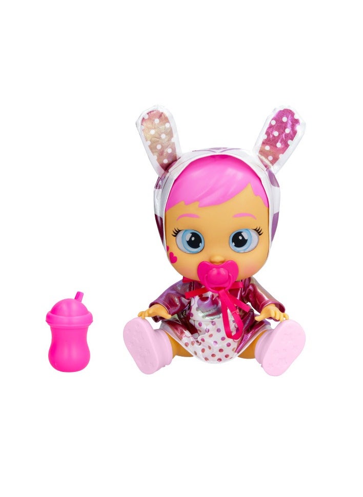 Cry Babies Stars Coney, Battery Operated | Interactive Doll | Makes 10+ Realistic Baby Sounds | Cries Real Tears | Nurturing and Imaginative Play | Sensory Development